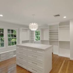 Custom closet part of whole house remodel